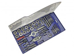 Faithfull Metric Tap & Die Set Carbon Steel (39-Piece) £41.99